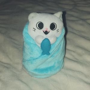 Purritos Plush cat stuffed animal- "Fishbone"